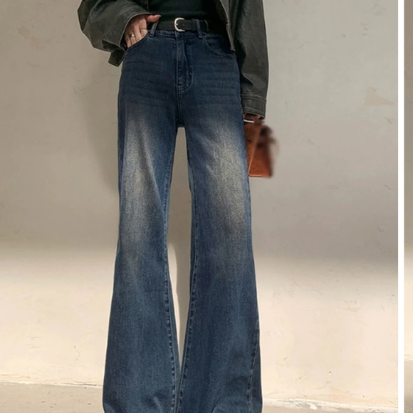 NWT Comense vintage wide leg denim size medium - Picture 5 of 10